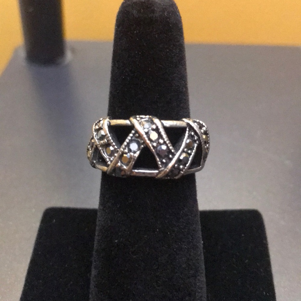 Lia Sophia Marcasite Ring